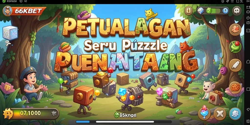 Tangkapan layar gameplay 66KBET menampilkan tantangan Puzzle yang menarik.