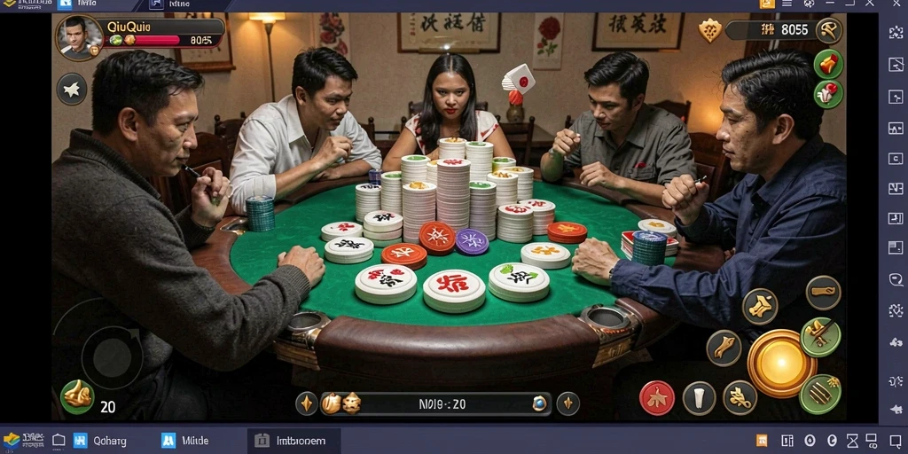 Tampilan gameplay 8055 yang seru dan mengasyikkan.