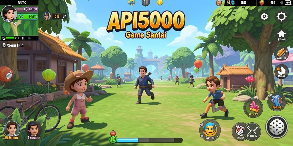 Tampilan gameplay seru dan menarik dalam API5000.