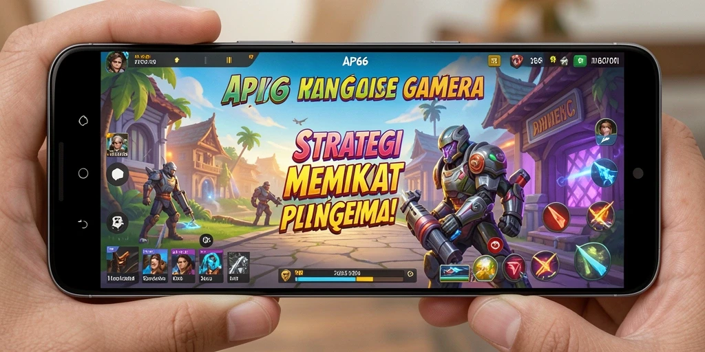 Screenshot gameplay API66 menampilkan pertarungan strategi yang mendebarkan.