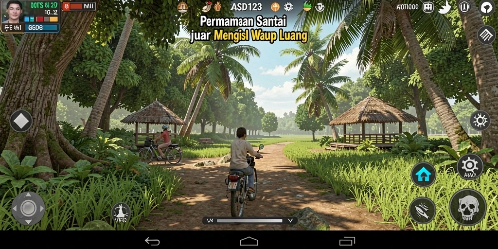Screenshot gameplay menarik dari ASD123 yang menampilkan aksi Casual.