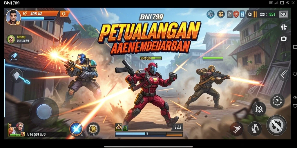 Tangkapan layar dari gameplay mendebarkan BNI789 dengan aksi seru.