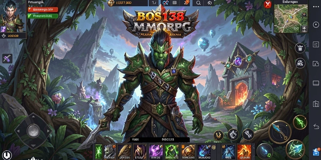 Gameplay seru di BOS138 dengan pertarungan epik dan dunia yang luas.