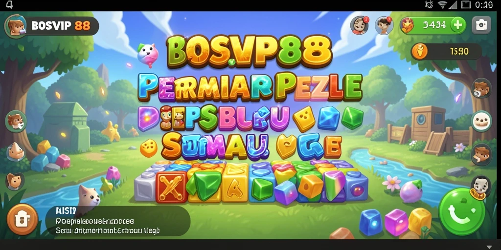 Tampilan grafis menarik dari gameplay BOSVIP88 yang penuh tantangan.