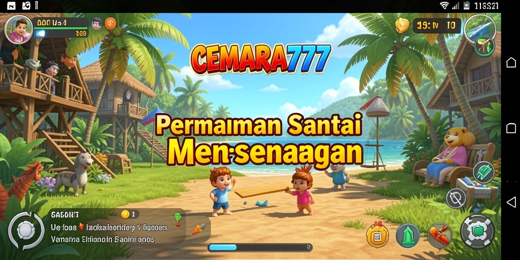 Tampilan gameplay CEMARA777 yang menarik dan memikat.