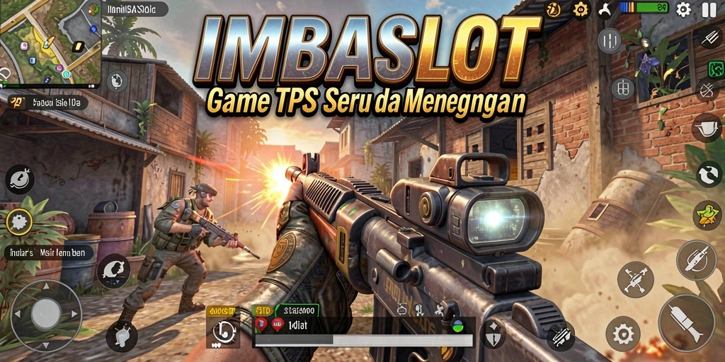 Screenshot gameplay seru dari IMBASLOT dengan aksi TPS.