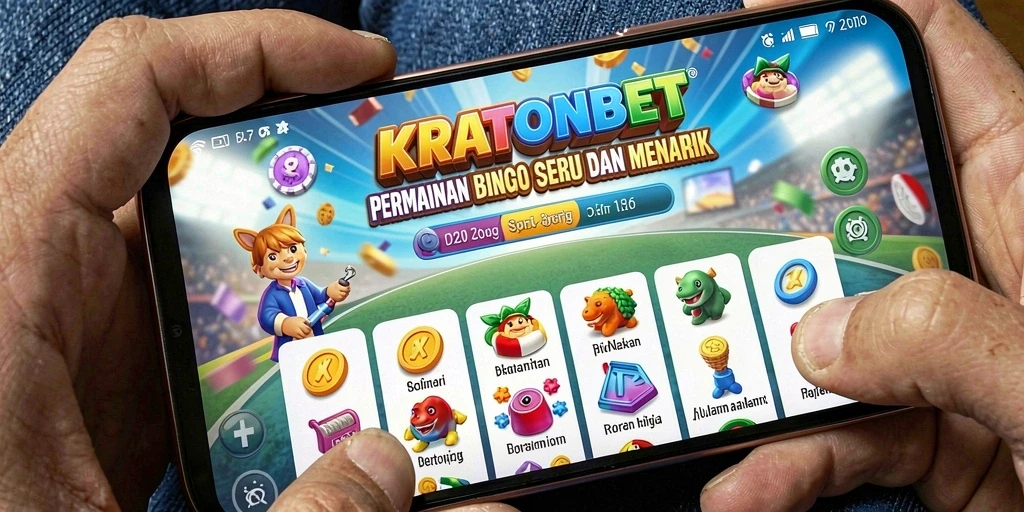 Screenshot gameplay KRATONBET menampilkan serunya permainan Bingo.