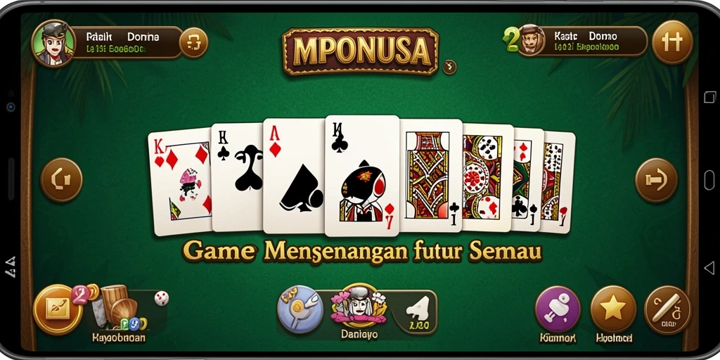 Tampilan menarik gameplay MPONUSA dengan grafik yang menawan.
