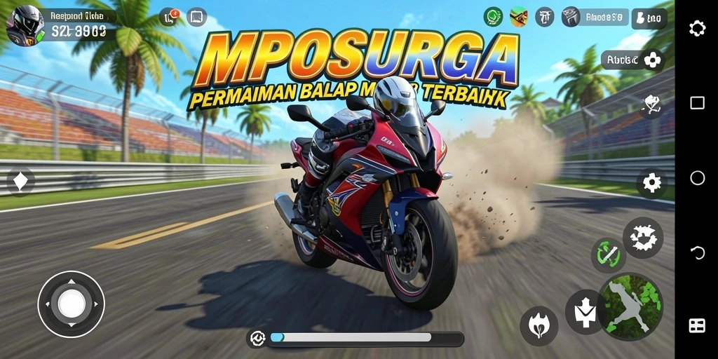 Tampilan gameplay MPOSURGA yang mendebarkan dan penuh aksi.
