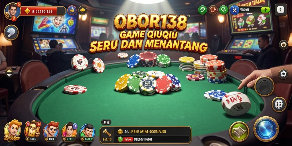 Screenshot menampilkan gameplay seru QiuQiu dari OBOR138.