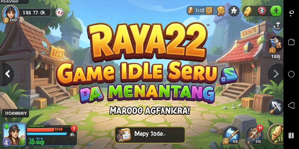Screenshot gameplay RAYA22 yang menunjukkan aksi seru dan grafis menarik.