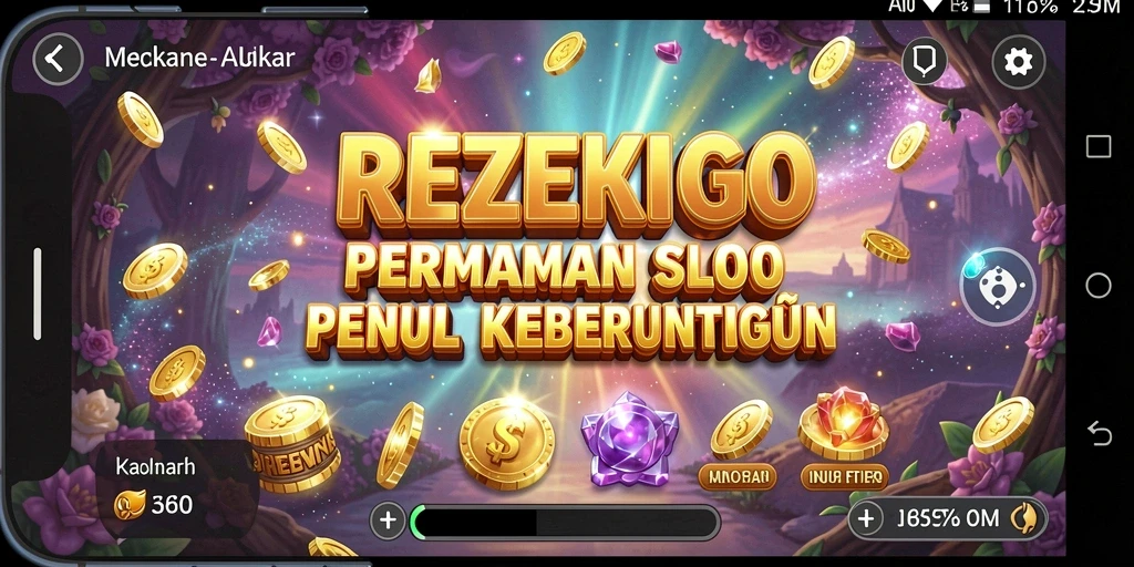 Screenshot gameplay REZEKIGO yang menampilkan keseruan bermain Slot.