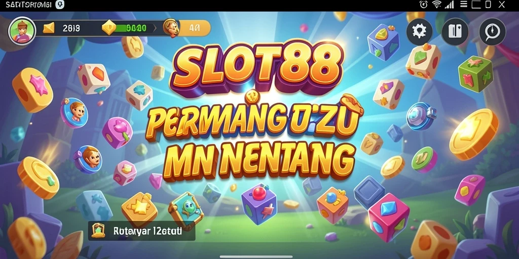 Tangkapan layar permainan <strong>SLOT88</strong> menunjukkan momen menegangkan saat menyelesaikan puzzle.