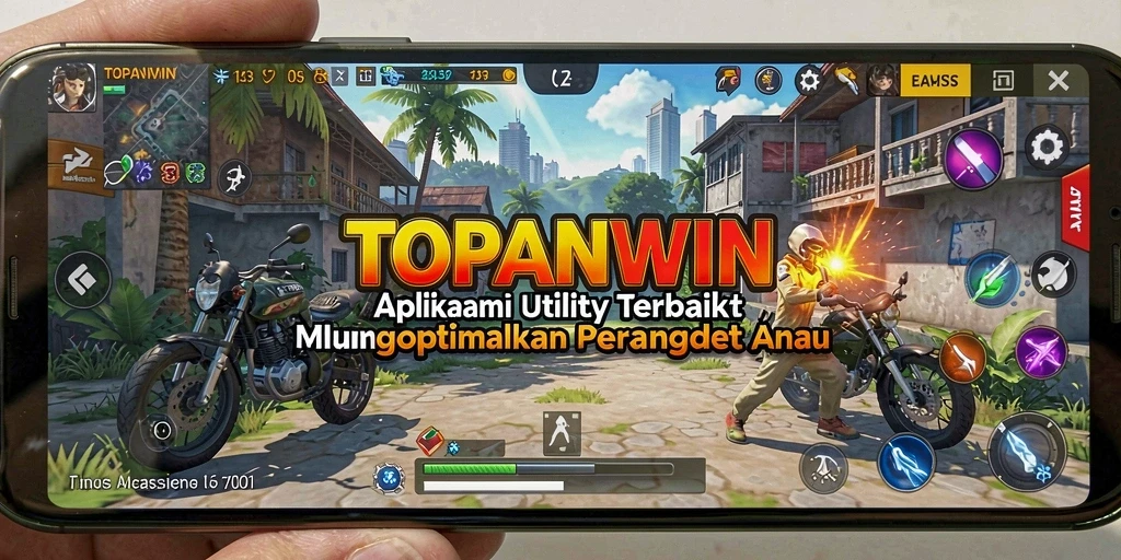 Screenshot dari antarmuka pengguna TOPANWIN yang memudahkan pengelolaan Utility.