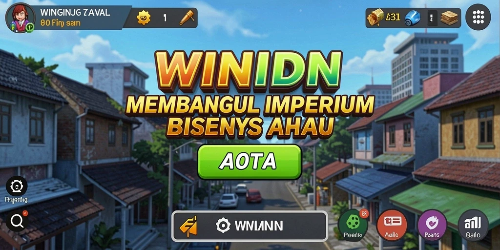 Tampilan gameplay menarik dan strategis di WINIDN.